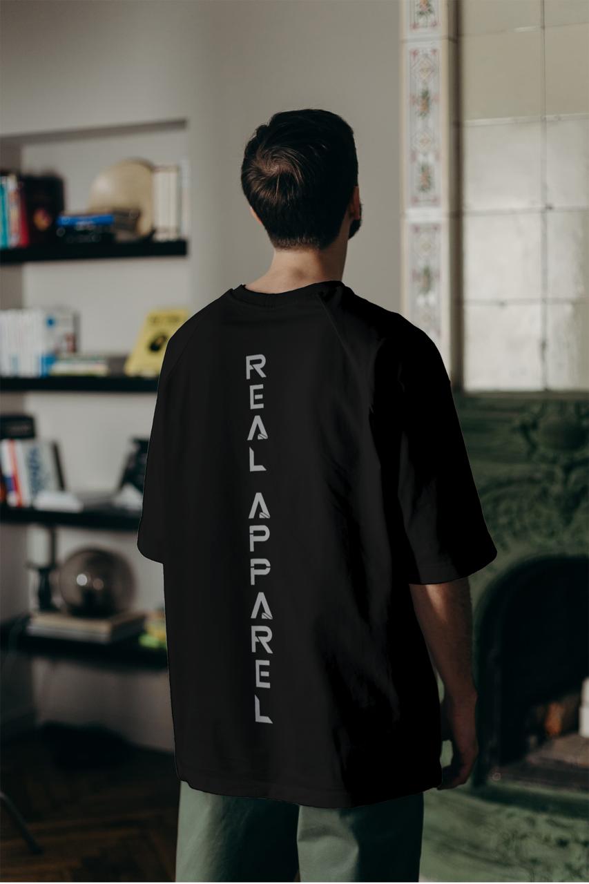 Oversized Black T-Shirt | Sustainable Streetwear