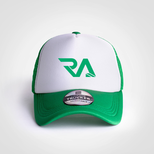 Two Tone Trucker Cap – RA Logo | Premium Mesh Snapback