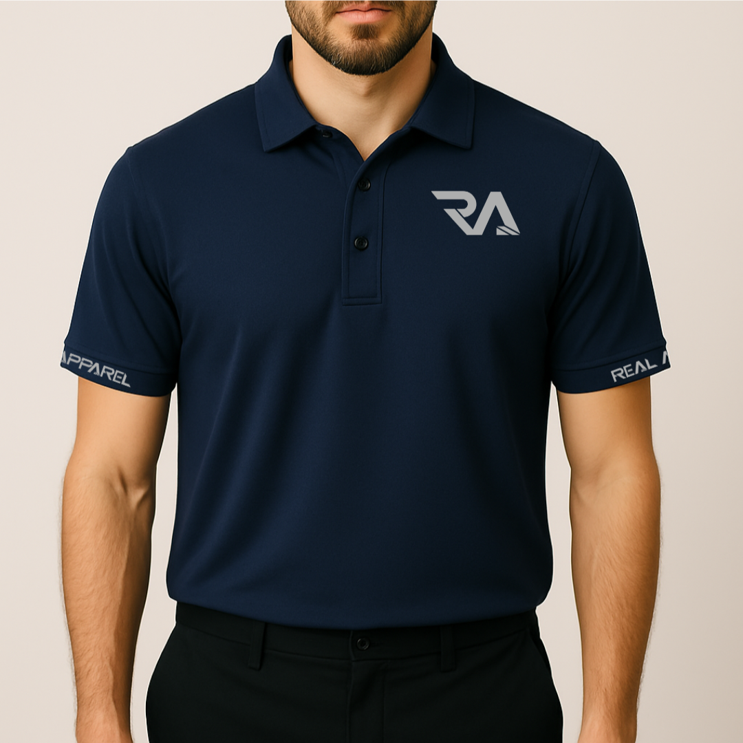Premium Men's Golf Shirt - Colored Edition