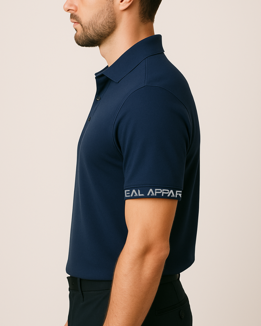 Premium Men's Golf Shirt - Colored Edition