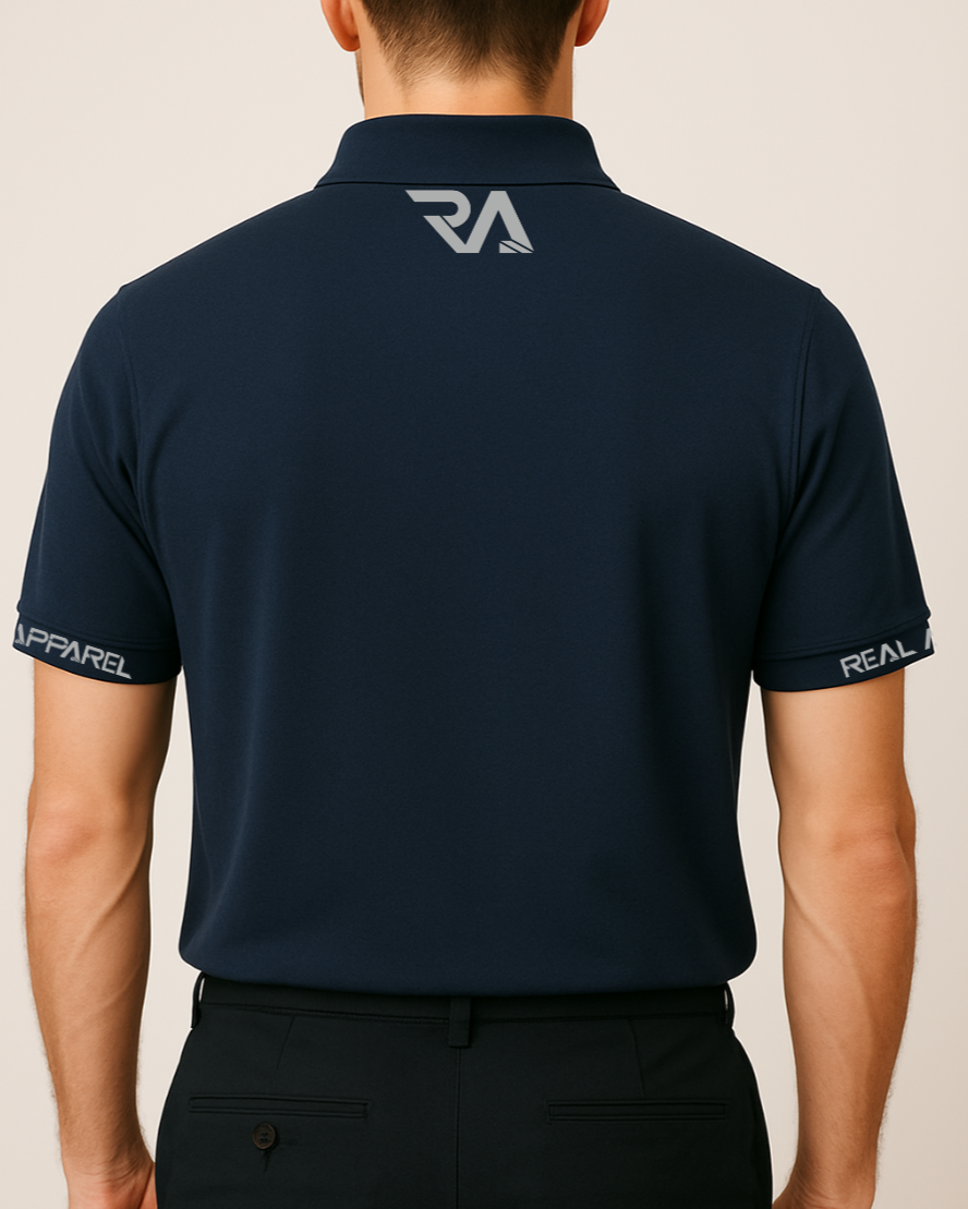 Premium Men's Golf Shirt - Colored Edition