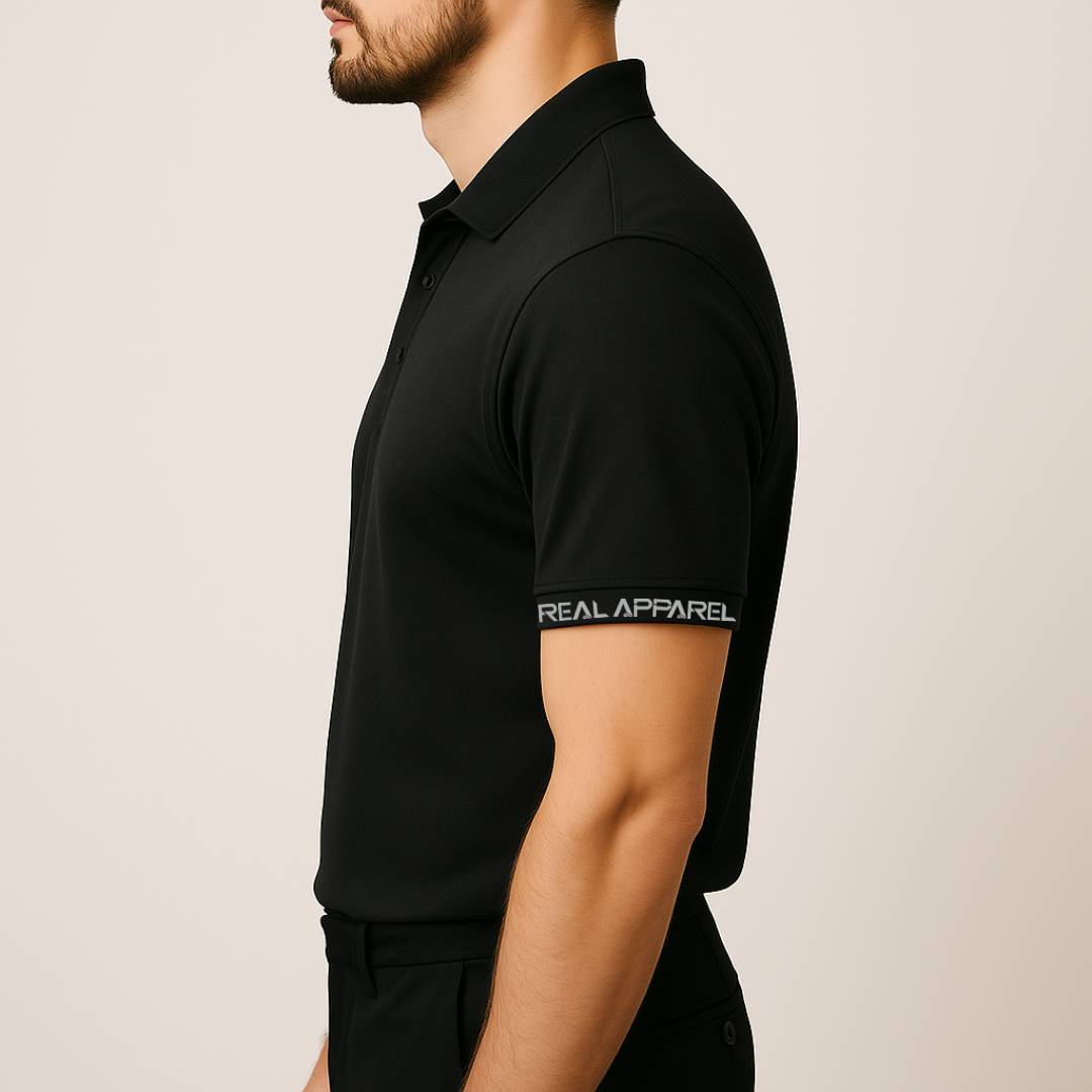 Premium Men's Golf Shirt - Colored Edition