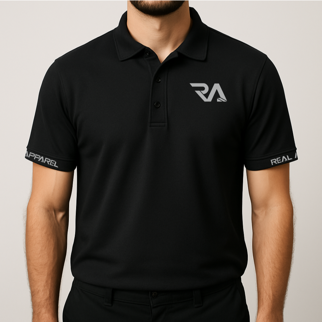 Premium Men's Golf Shirt - Colored Edition