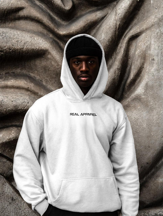 Real One Hoodie – White Edition | Premium Streetwear Hoodie